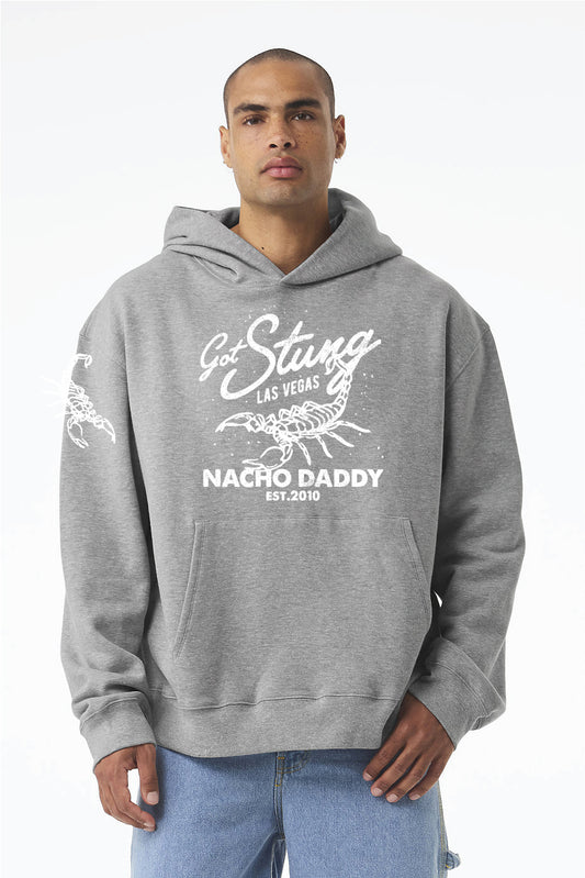 Got Stung Hoodie- Nacho Daddy Scorpion Shot Las Vegas Edition