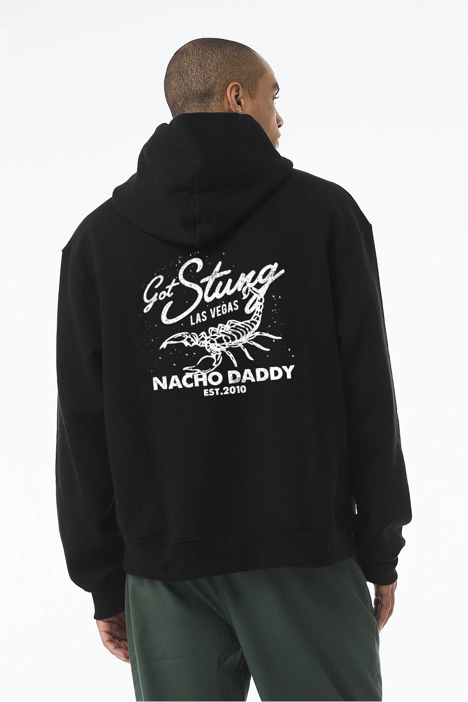Got Stung Hoodie- Nacho Daddy Scorpion Shot Las Vegas Edition