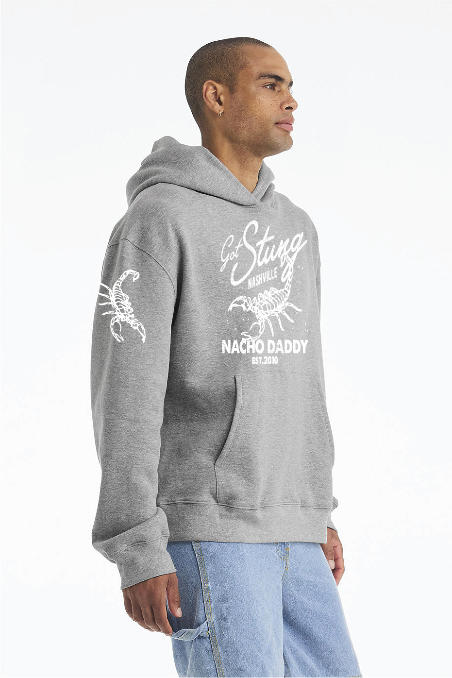 Got Stung Hoodie- Nacho Daddy Scorpion Shot Las Vegas Edition