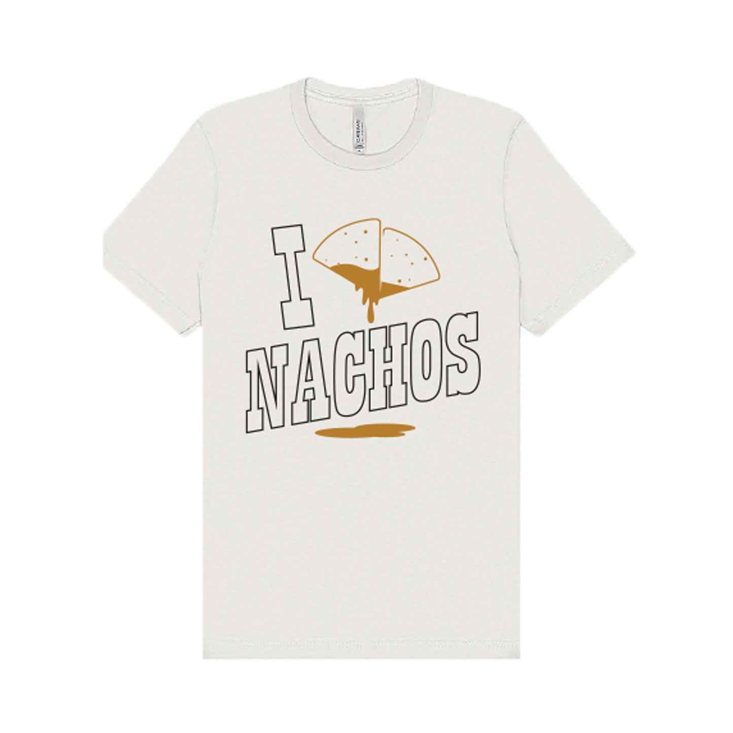 I HEART NACHOS Drippy Chip T-Shirt