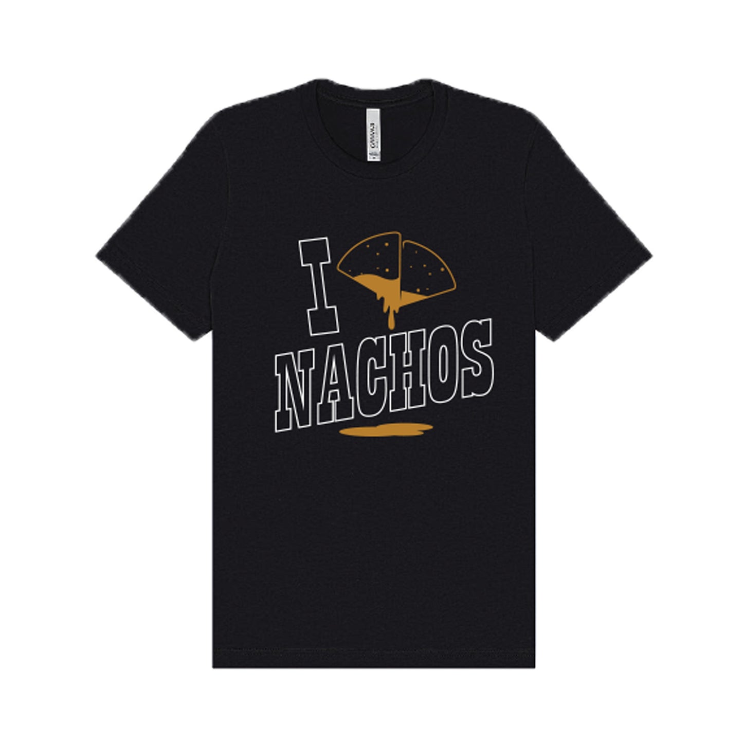 I HEART NACHOS Drippy Chip T-Shirt